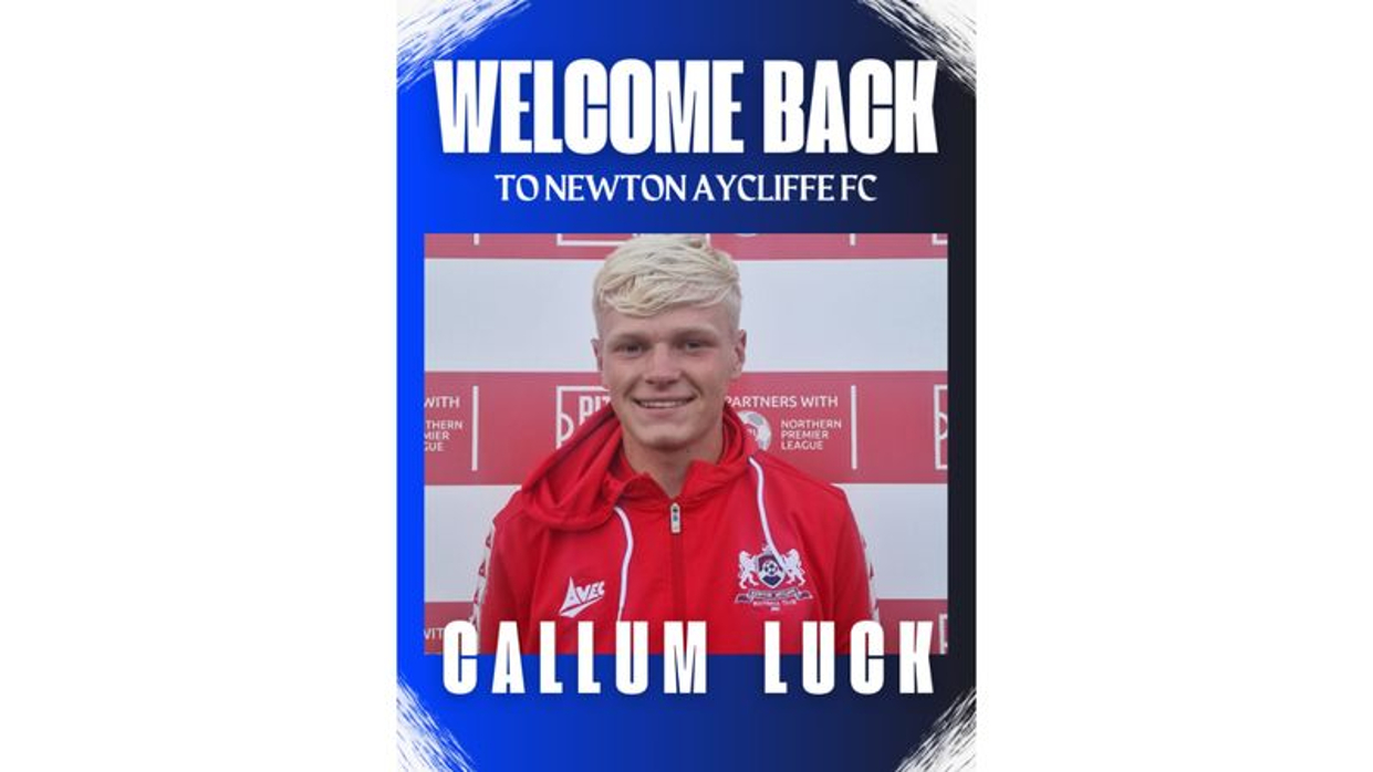 Welcome back Callum